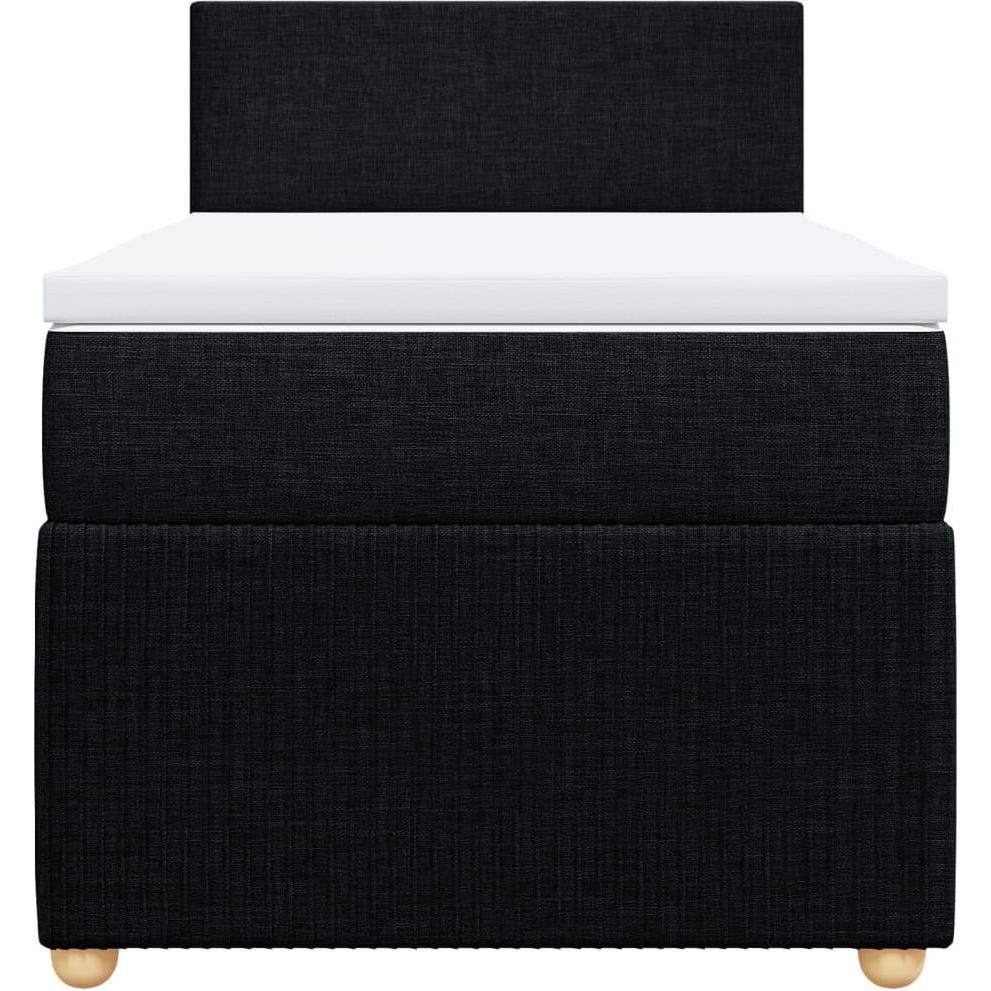 Thumbnail - VidaXL, Bett, Bo x springbett mit Matratze 100 x 200 cm Stoff (100 x 200 cm)