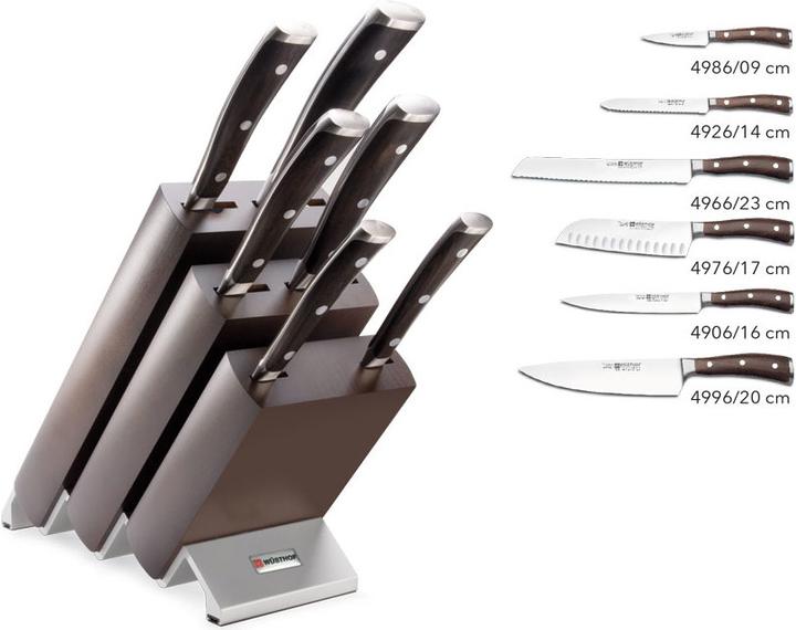 Produktbild Wüsthof Ikon Messerblock mit Teilen