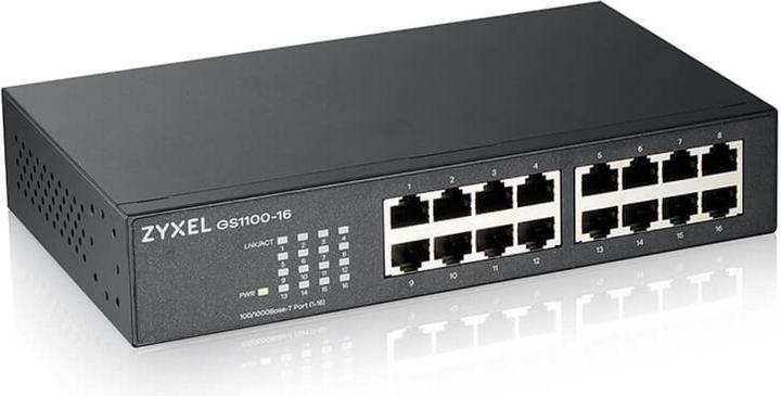 Actual product image Zyxel GS1100-16 V3 (16 Ports)