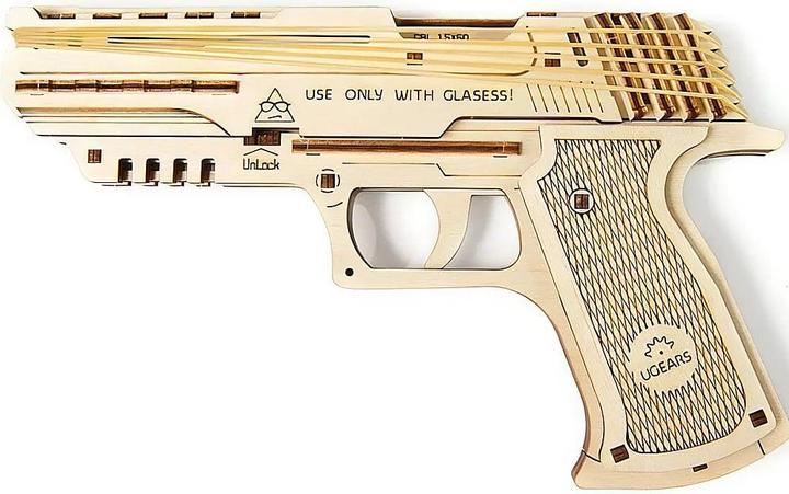 Actual product image Ugears Small firearm