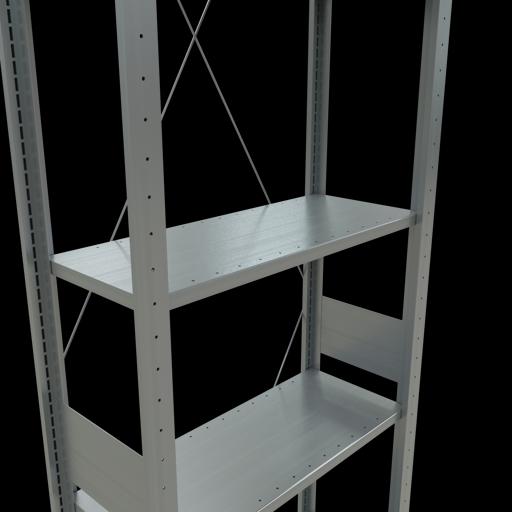 Actual product image Schulte Lagertechnik MULTIplus150 basic racking system with cross braces
