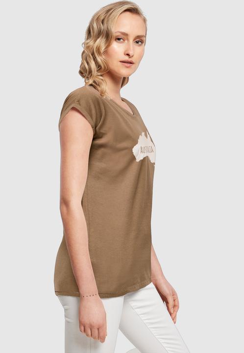 Produktbild Merchcode Ladies Australia X Extended Shoulder Tee - 116405 (L)