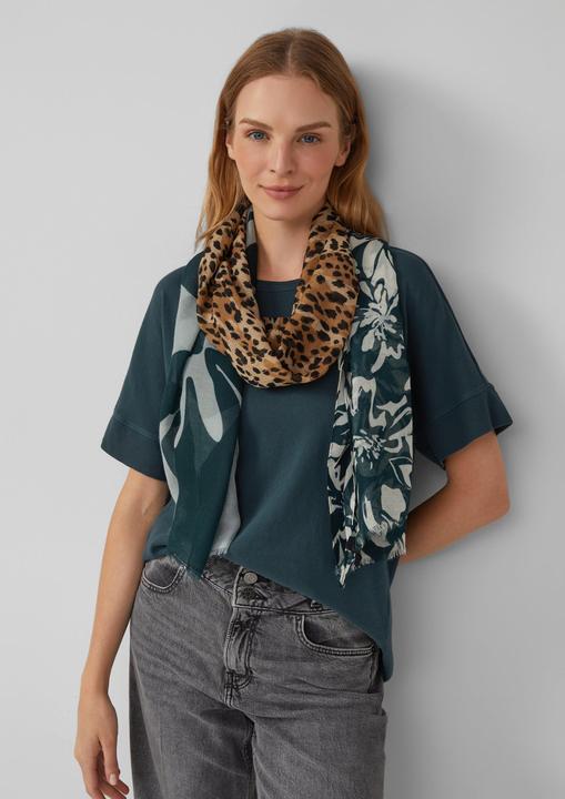 Immagine prodotto s.Oliver Tuch Schal mit Artwork-Print