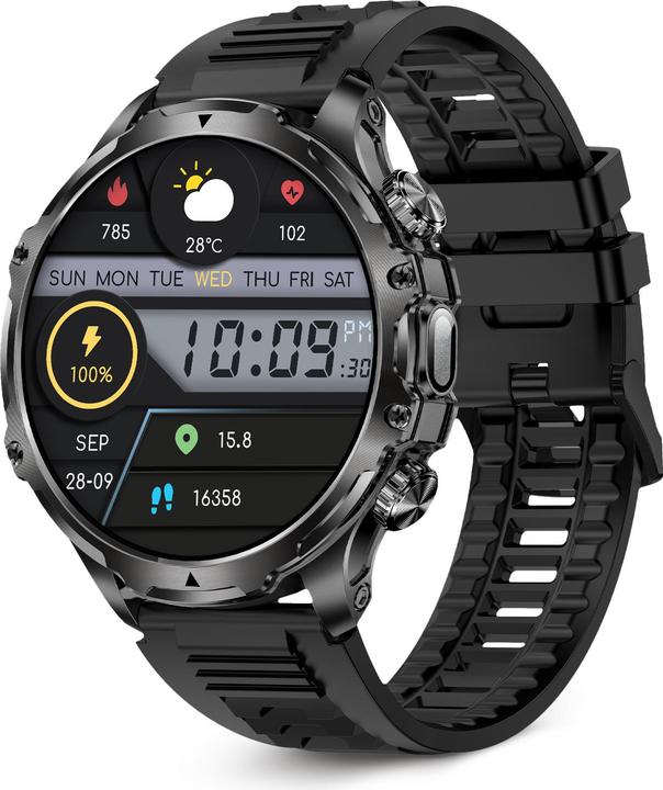 Produktbild KSIX Smartwatch Venture, Schwarz