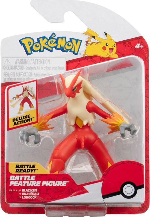 Produktbild Jazwares Pokémon Battle Feature Figur Lohgock 10 cm
