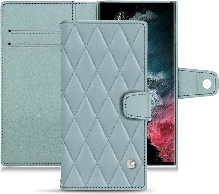 Noreve Lederschutzhülle Wallet (Samsung Galaxy S22 Ultra)