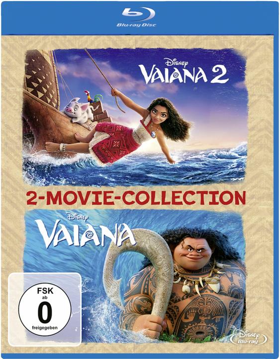 Disney Interactive Studios Vaiana 1+2 - BR (Blu-ray, 2025, Allemand, Anglais)
