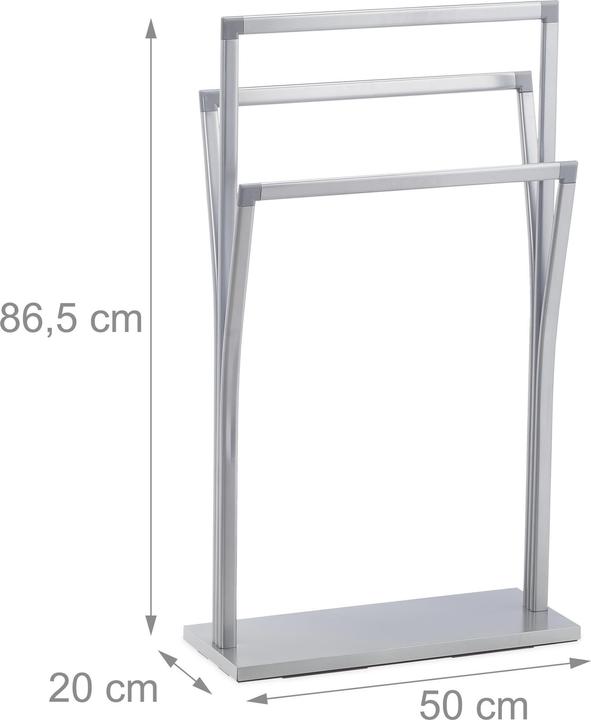 Actual product image Relaxdays Towel rack