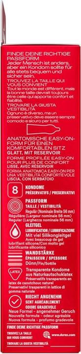 Produktbild Durex Gefühlsecht Extra Feucht (8 Stk.)