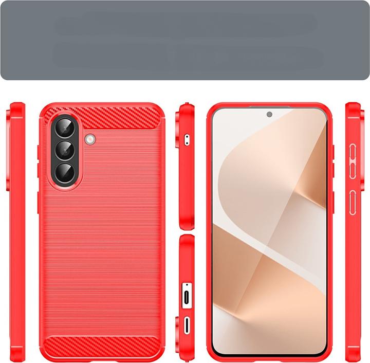 Produktbild Cover-Discount Galaxy A57 - Metall Carbon Look Hülle (Samsung Galaxy A57)