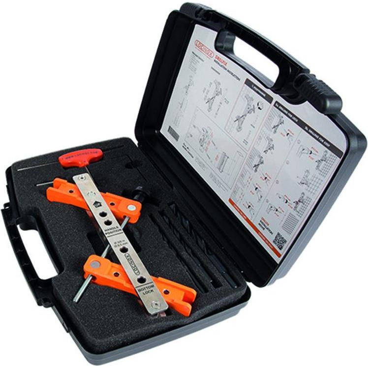 Locinox, Baubeschläge + Holzverbinder, Bohrschablone DRILL-FIX (1 Stk.)