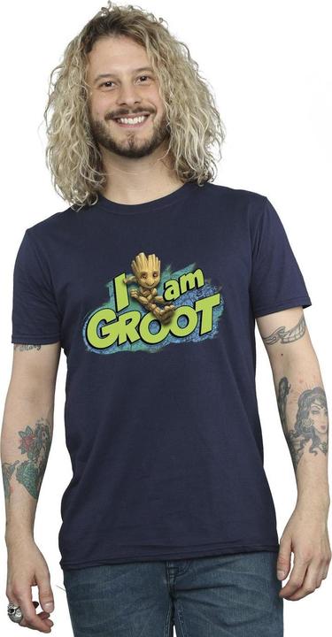 Produktbild Guardians Of The Galaxy I Am Groot Jumping TShirt (M)