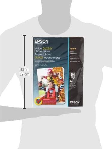 Actual product image Epson value glossary (183 g/m², A4, 20 x)
