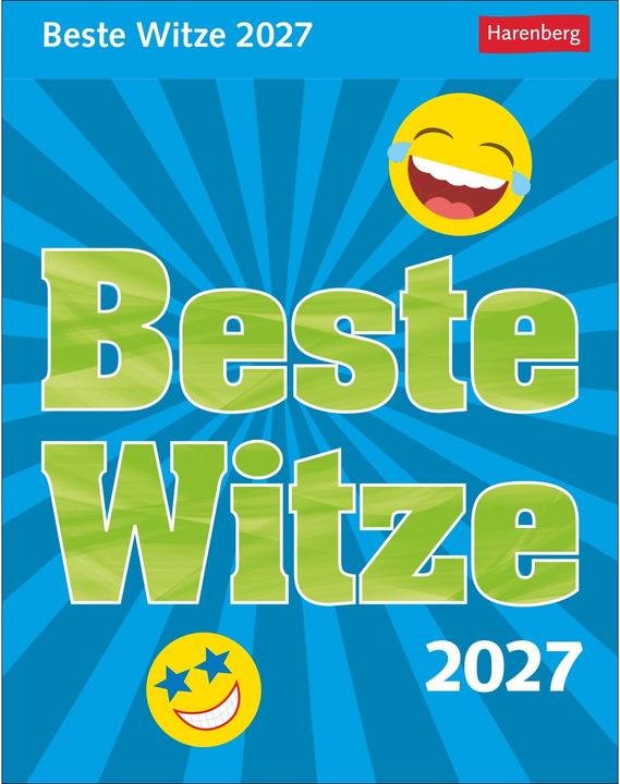Produktbild Harenberg Beste Witze Tagesabreisskalender 2027