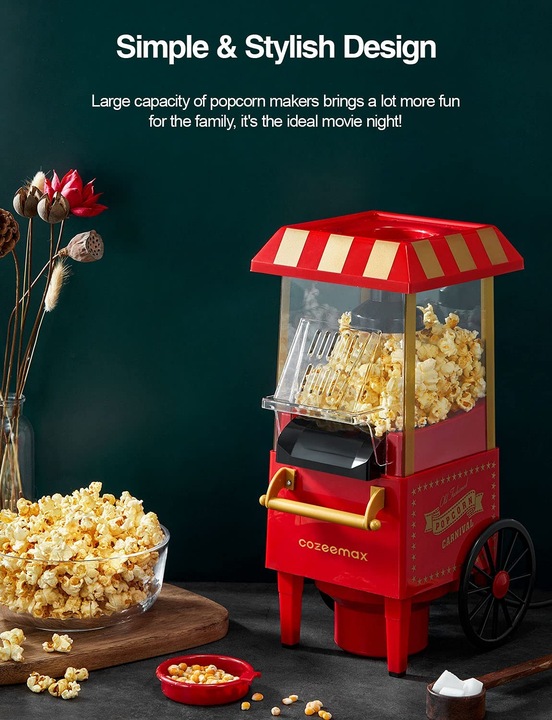 Produktbild Cozeemax Popcornmaschine