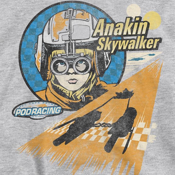 Produktbild Star Wars Mos Espa Kapuzenpullover meliert (116)