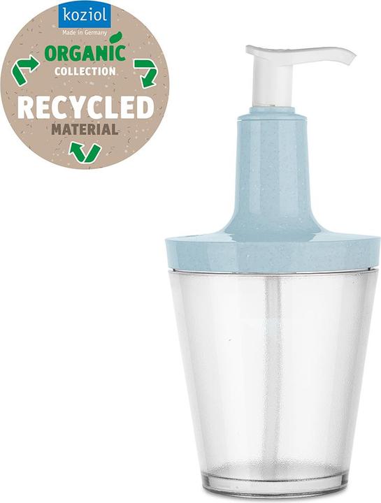 Productafbeelding Koziol Zeepdispenser Flow 250 ml, blauw/transparant