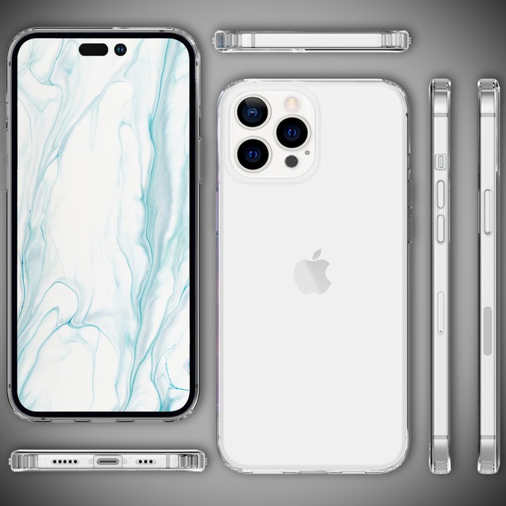 Produktbild Nalia Klare Transparente Hybrid Hülle (Apple iPhone 14 Pro)