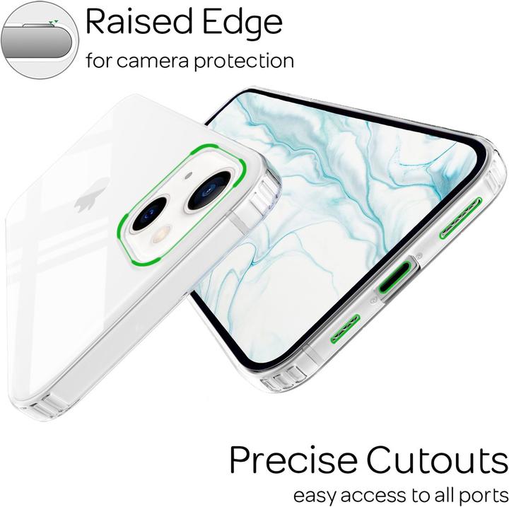 Produktbild Nalia Klare Transparente Hybrid Hülle (Apple iPhone 14)