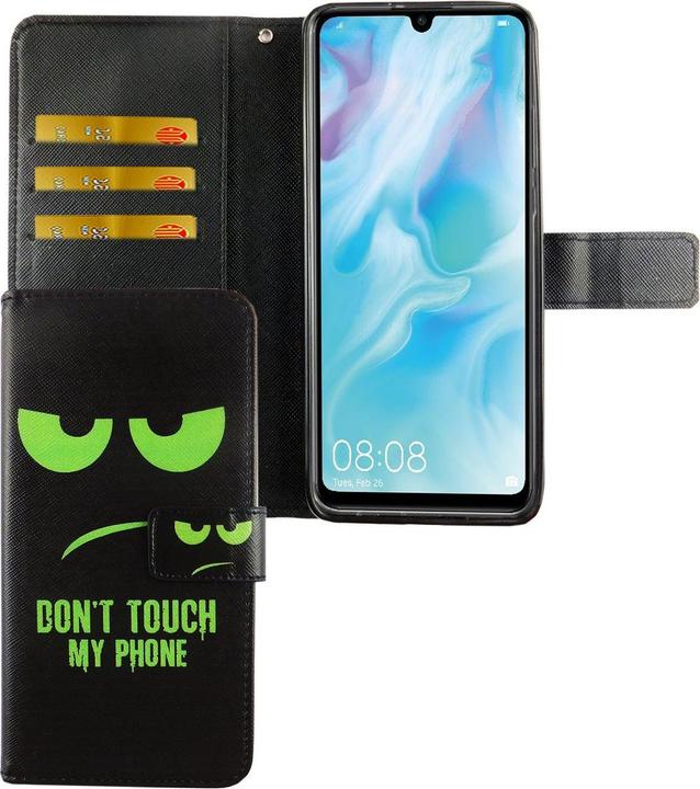 Produktbild König Design Hülle Handy Schutz für Huawei P30 Lite Case Cover Tasche Wallet Etui Handyhülle (Huawei P30 Lite)