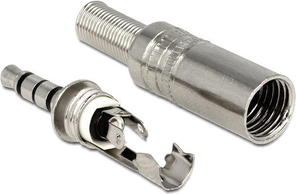 Produktbild Delock Steckverbinder Klinkenstecker 3,5mm