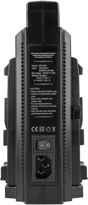 Produktbild Newell Zweikanal-Ladegerät für V-Mount (Kamera Akku Ladegerät)