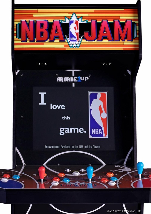 Actual product image Arcade1Up ARCADE 1 Up Nba Jam Shaq Xl Arcade Machine