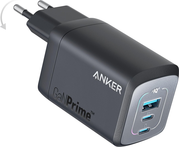 Anker 735 Chargeur mural Prime 67W 1A/2C Noir (67 W)
