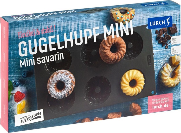 Produktbild Lurch Flexiform Gugelhupf Mini 6fach