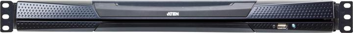 Immagine prodotto Aten KL1508AiM CH Cat.5 KVM over IP Switch a 8 porte, 17" LCD, doppia guida, layout CH