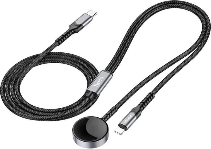 Image du produit Hoco CW54 Câble de recharge pour Apple Watch Series, noir