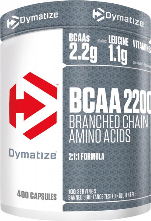 Produktbild Dymatize Bcaa 2200 (1 Stück, Kapseln, 288 g)