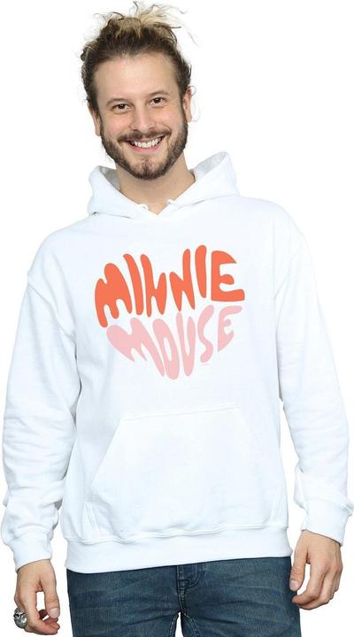 Immagine prodotto Disney Minnie Mouse Heart Shaped Felpa con Cappuccio Uomo (4XL)