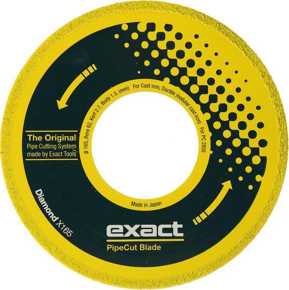 Exact 7010493 Sägeblatt 165 mm Diamond X