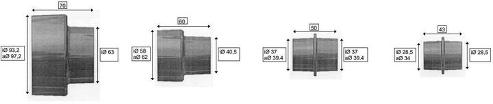 Produktbild Scheppach Adapter-Set Absauganlage