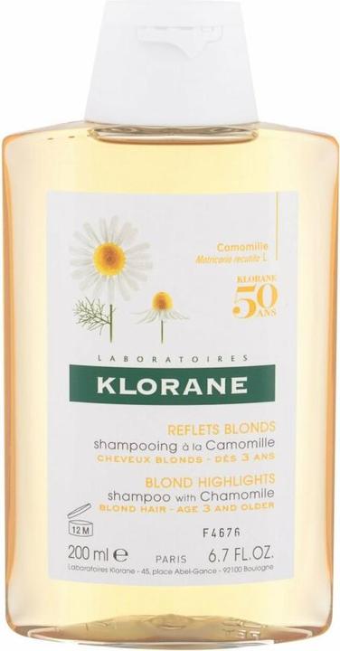 Actual product image Klorane Chamomile (200 ml, Liquid shampoo)