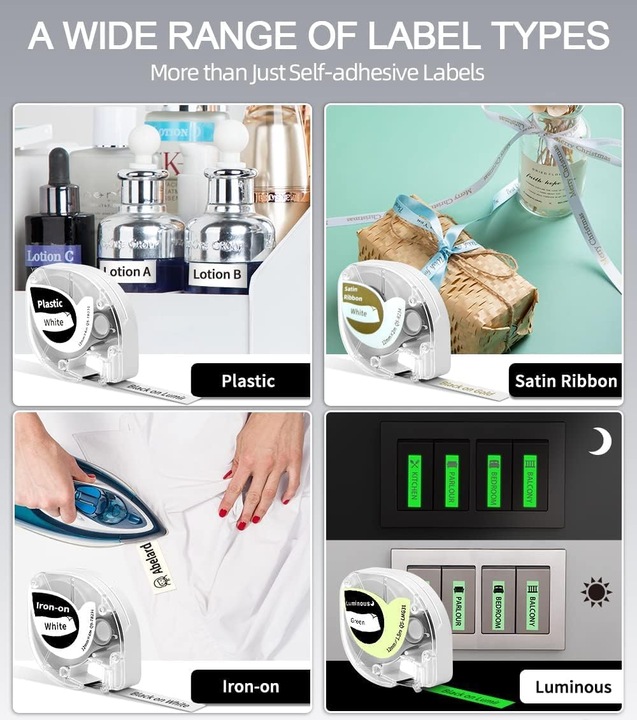 Produktbild Phomemo P12 mit Klebeband BLA (203 dpi)