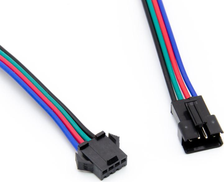 Actual product image Purecrea 4pin JST 22AWG connection cable 30cm
