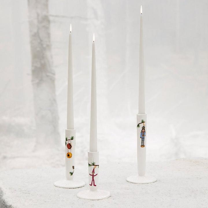 Immagine prodotto Kähler Portacandele natalizio Hammershoi Jul (16 x 9,5 cm)