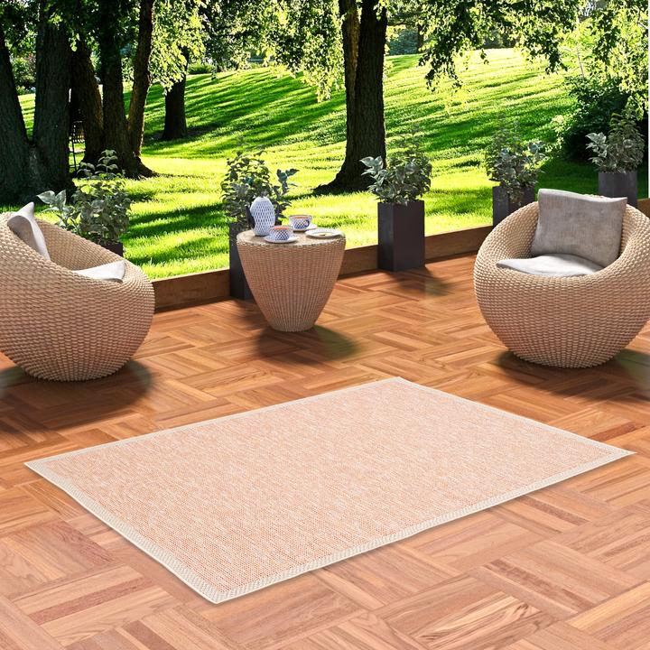 Produktbild Pergamon In & Outdoor Teppich Flachgewebe Ottawa Bordüre (80 x 150 cm)