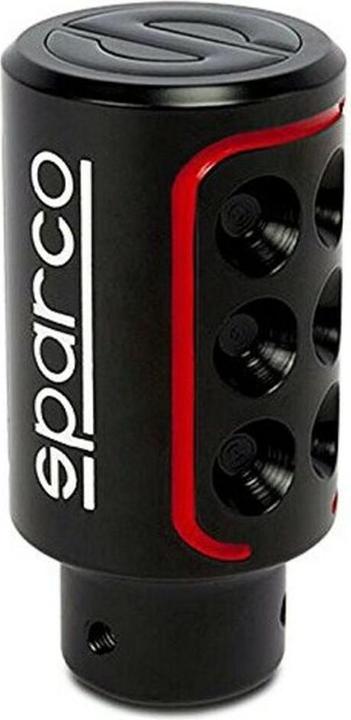 Sparco Pomello della leva del cambio SPC RACING nero/rosso