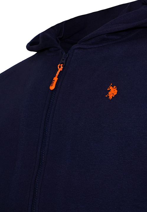 Produktbild U.S. Polo Sweatjacke Hoodie Orange Typ (M)