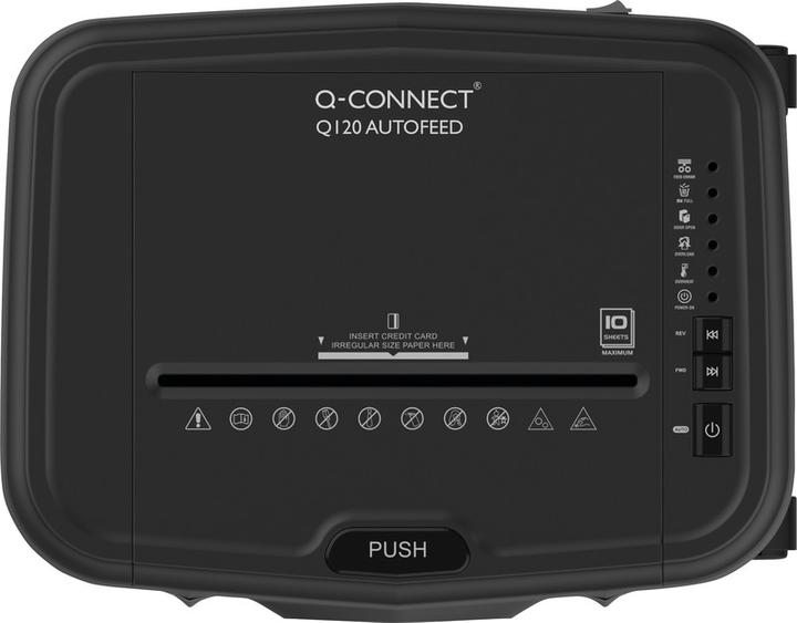 Produktbild Q-Connect Aktenvernichter Q120 Autofeed (Partikelschnitt)