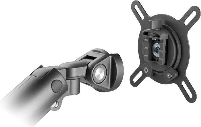 Produktbild Alterzone Arm One USB Aluminium Monitorarm, 2 x 3.0 USB-Anschlüsse, Space Gray (32")