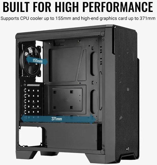 Produktbild AeroCool Ore Tempered Glass (ATX, mATX, Mini-ITX)