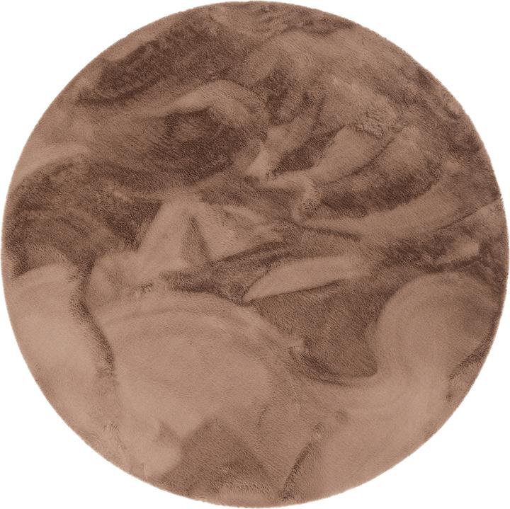 Image du produit Pergamon Tapis de luxe en fourrure Super Soft Plush Rond (120 x 120 cm)