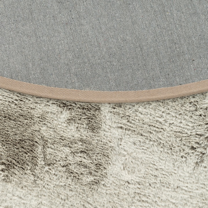 Produktbild Pergamon Luxus Super Soft Fellteppich Plush Rund (80x80 cm)