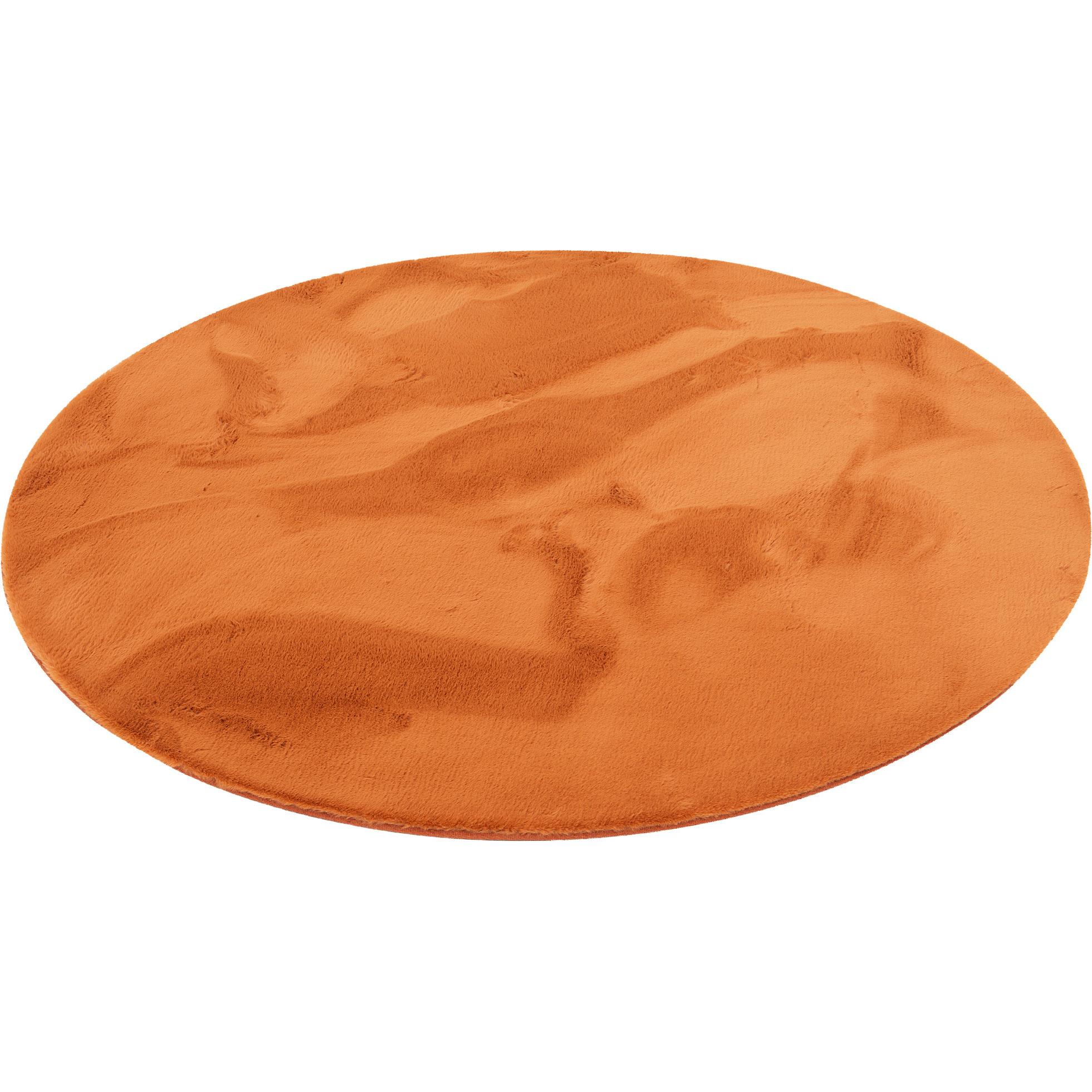 Pergamon, Teppich, Luxus Super Soft Fellteppich Plush Rund (120 x 120 cm)