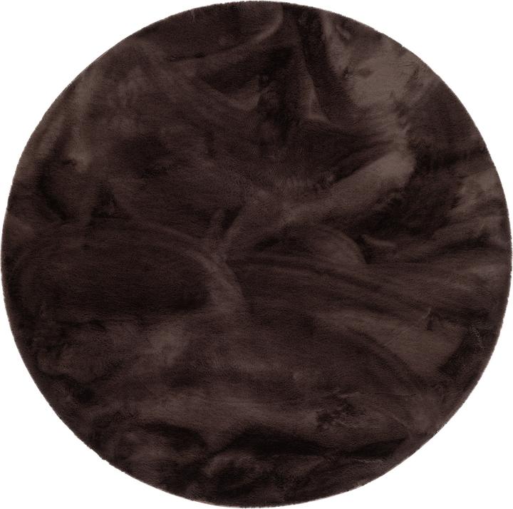 Image du produit Pergamon Tapis de luxe en fourrure Super Soft Plush Rond (120 x 120 cm)