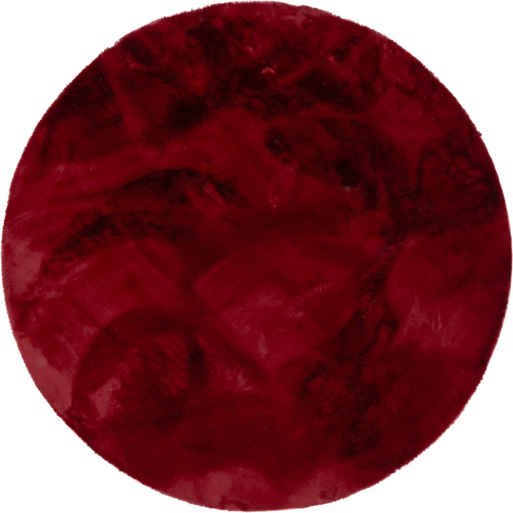 Produktbild Pergamon Luxus Super Soft Fellteppich Plush Rund (80x80 cm)